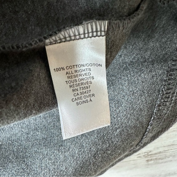 RAFFI Full Zip Varsity Jersey Knit Jacket Gray XL - Picture 11 of 11